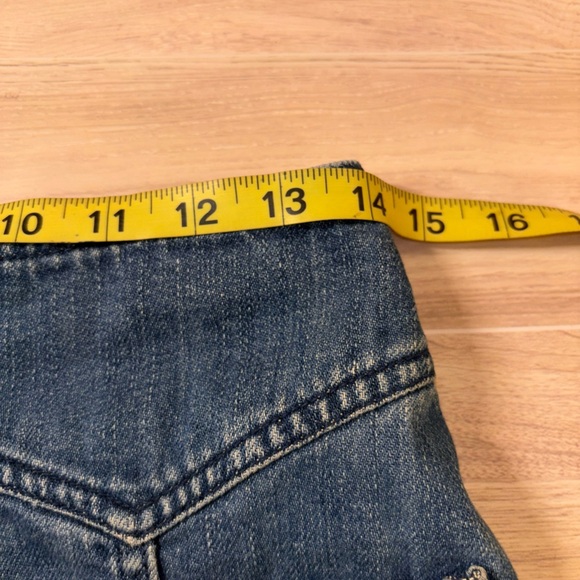 Free People Come a Little Closer Denim Jean Mini Skirt - Picture 8 of 8